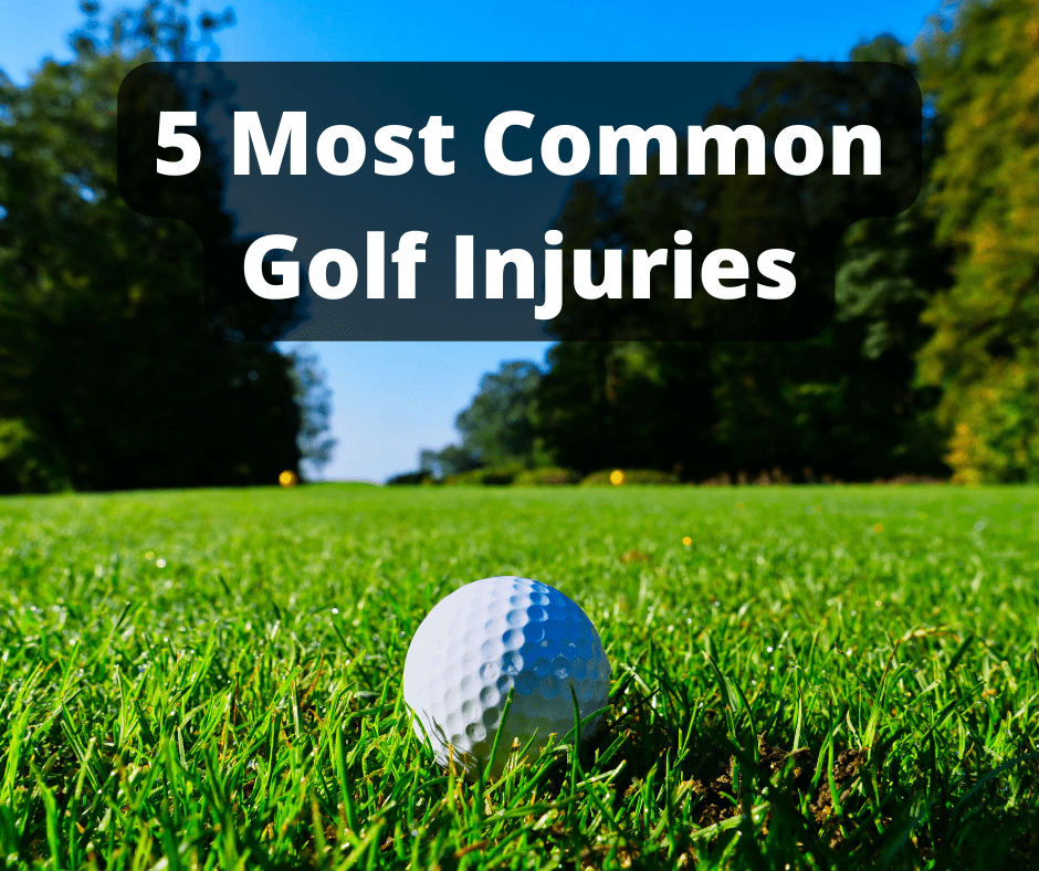 5 most common golf injuries